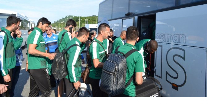 Bursaspor Kafilesi Ordu’da