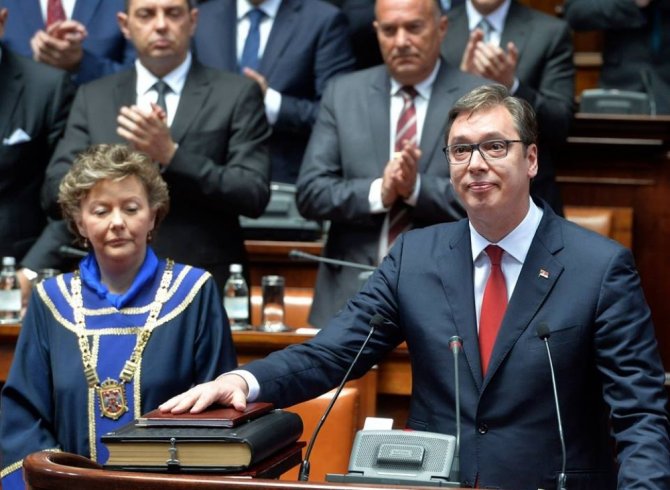 Sırbistan’ın Yeni Cumhurbaşkanı Yemin Etti