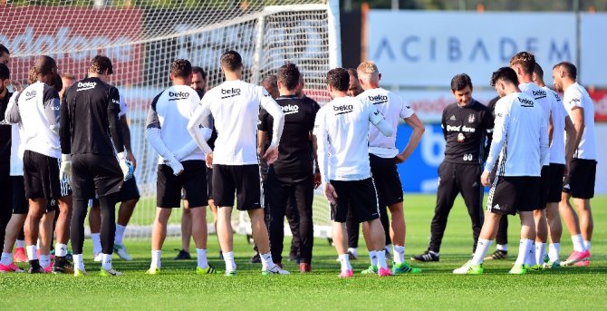 Beşiktaş, Osmanlıspor Maçı Hazırlıklarını Sürdürdü