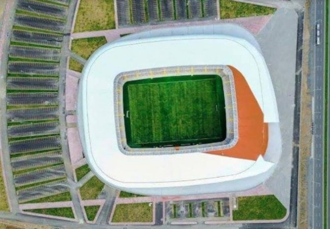Malatya Stadyumu Havadan Görüntülendi