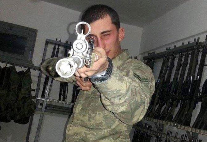 Samsun’a Şehit Ateşi Düştü