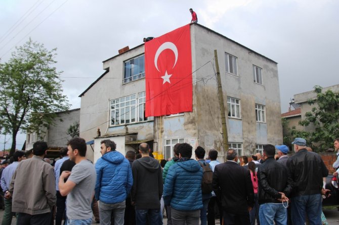 Samsun’a Şehit Ateşi Düştü