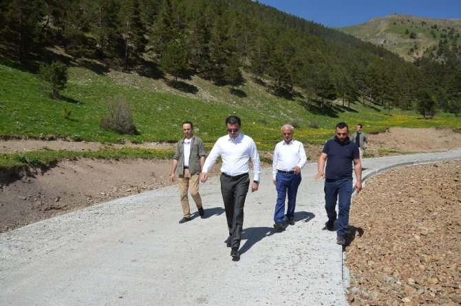 Limni Gölüne Ulaşım Konforlu Hale Geldi