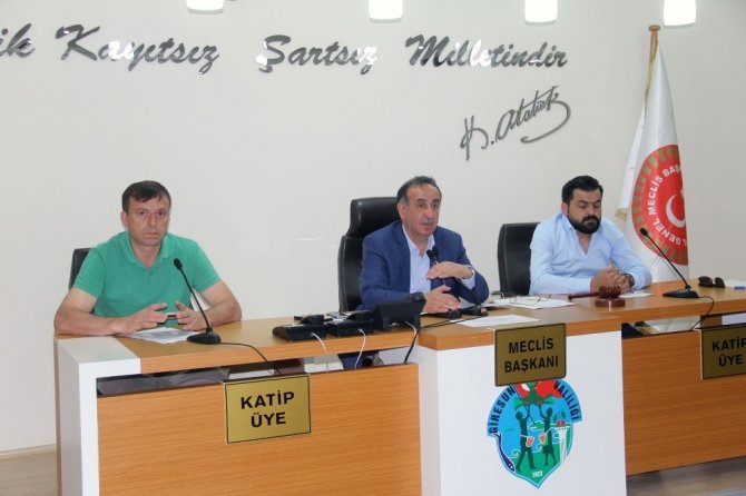 Giresun İl Genel Meclisi Başkanı Gürel 