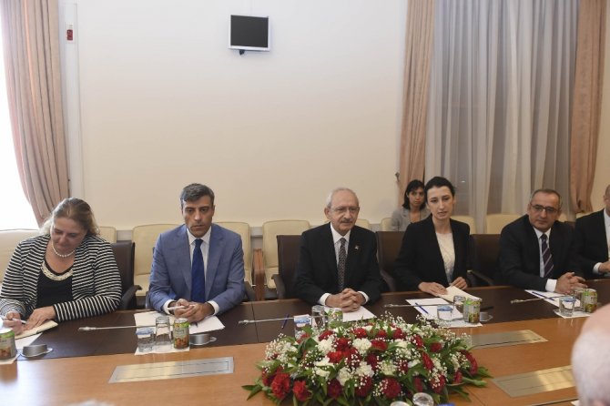 Kılıçdaroğlu Agitpa Üyeleri İle Görüştü