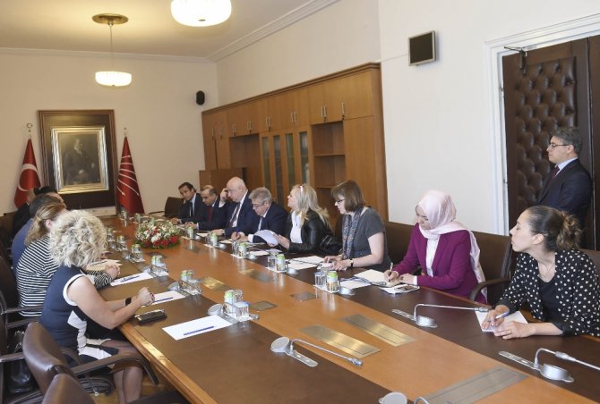 Kılıçdaroğlu Agitpa Üyeleri İle Görüştü