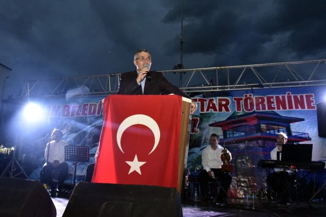 Şiran Halk İftarında Tersun Tüneli Müjdesi