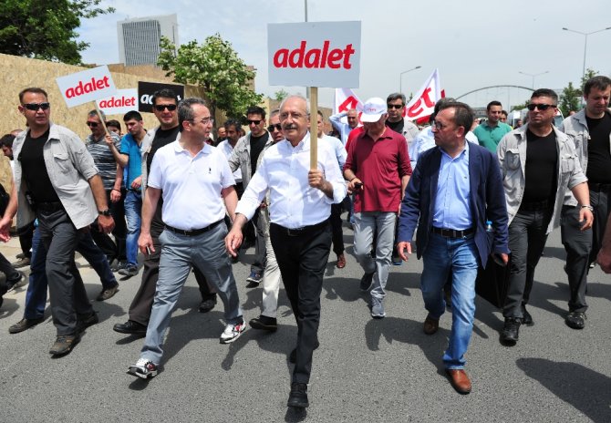Yürüyüşün İlk Günü Tamamlandı