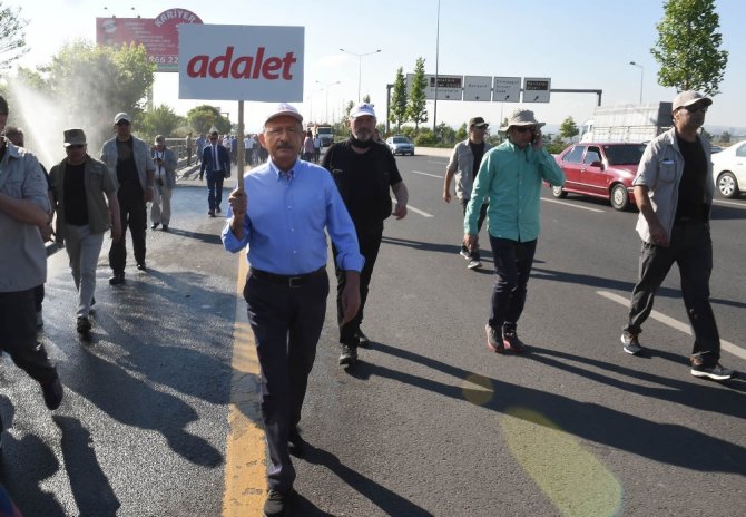 ’Adalet Yürüyüşü’ 2’nci Gününde Başladı