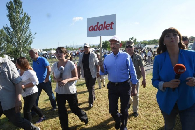 ’Adalet Yürüyüşü’ 2’nci Gününde Başladı