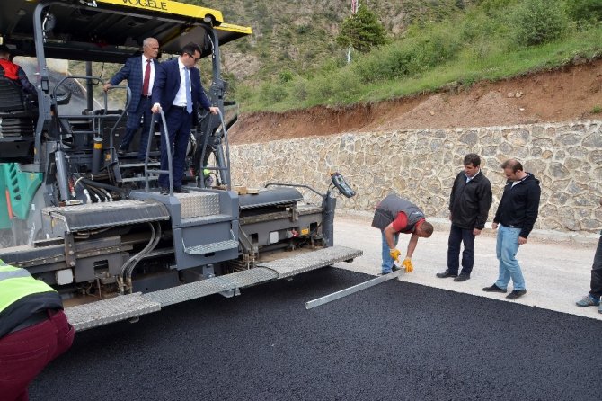 Süleymaniye Yolunda Asfalt Çalışmaları Başladı
