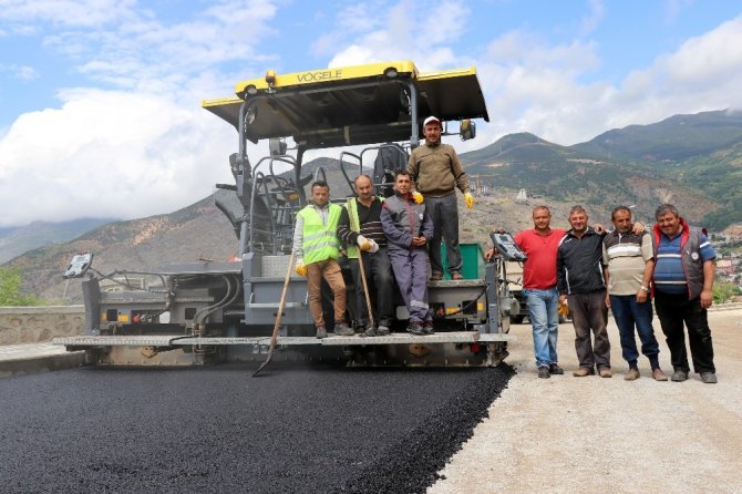Süleymaniye Yolunda Asfalt Çalışmaları Başladı