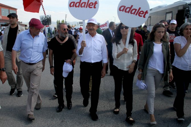 Chp’nin ‘Adalet Yürüyüşü’nün 3. Günü Tamamlandı