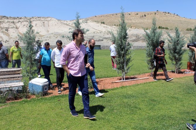 Ertuğrul Sağlam Tesislerde İncelemelerde Bulundu