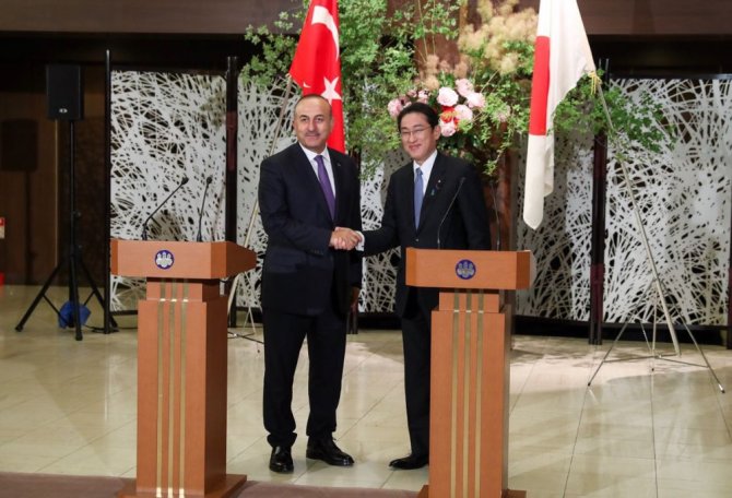 Çavuşoğlu Japon Mevkidaşıyla Ortak Basın Toplantısı Yaptı