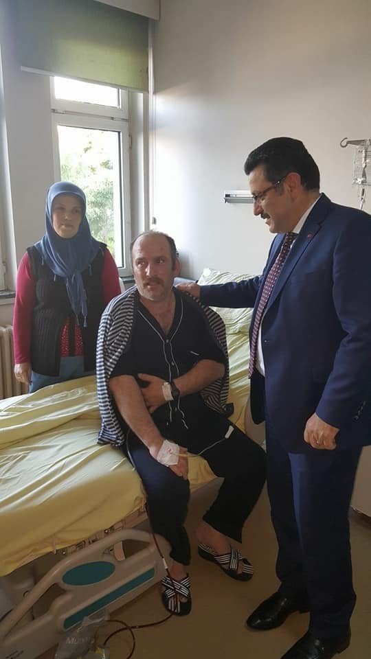 Başkan Genç, Arefe Günü Hastaları Ziyaret Etti