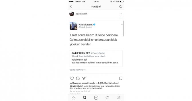 Haluk Levent 40 Kişiye Muzlu Süt Ismarladı