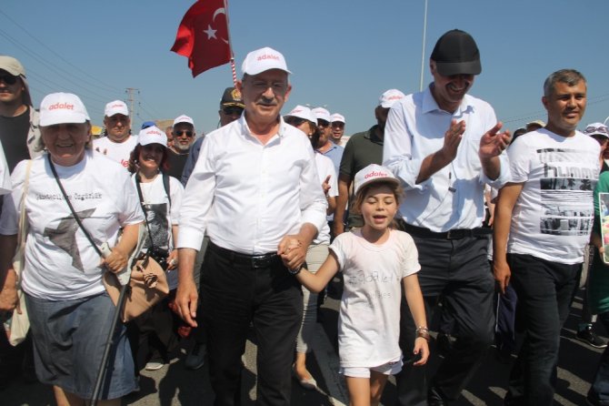 Yürüyüşün 14’üncü Günü Tamamlandı: Gergin Anlar Yaşandı