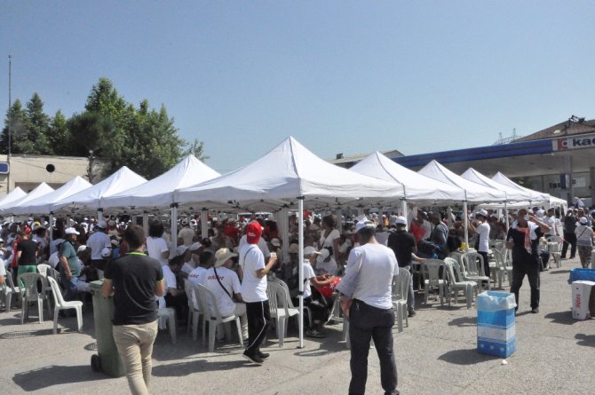 ’Adalet Yürüyüşü’nde 16. Günün İlk Molası Verildi