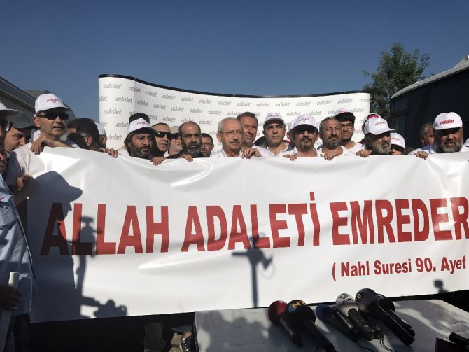 Adalet Yürüyüşünün 17’nci Gününe Başladı