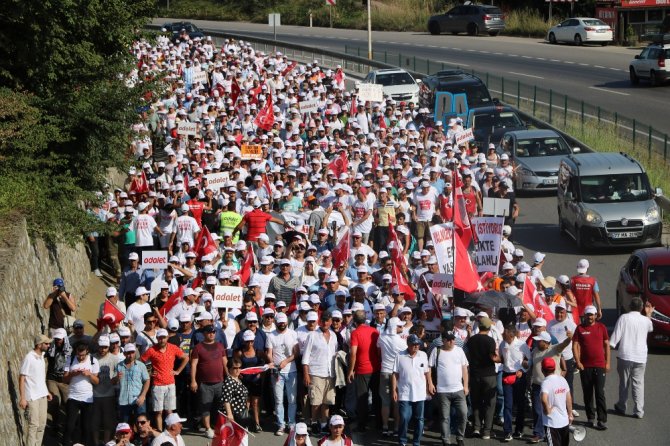Adalet Yürüyüşünün 18’inci Günü Sona Erdi