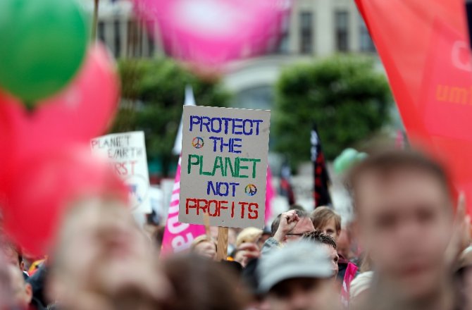 Almanya’da G20 Protestoları