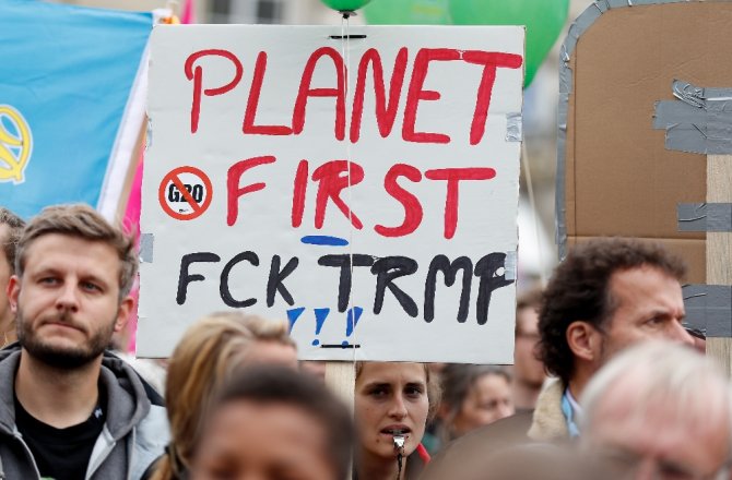 Almanya’da G20 Protestoları