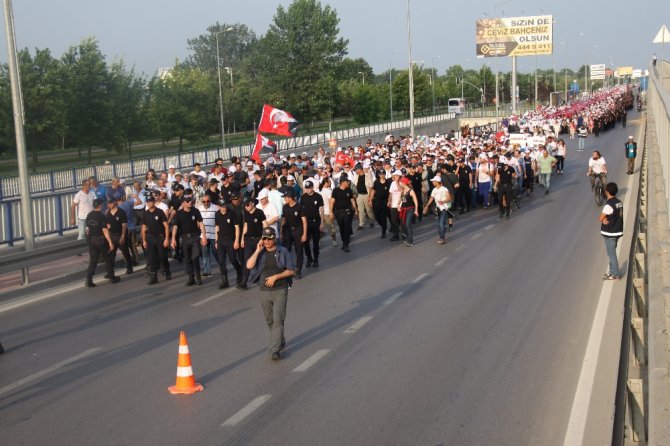 Adalet Yürüyüşü’ne Hdp’li Gruplar Da Katıldı