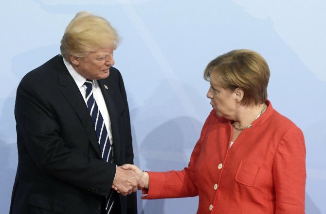 Merkel G-20’ye Gelen Liderleri Karşıladı
