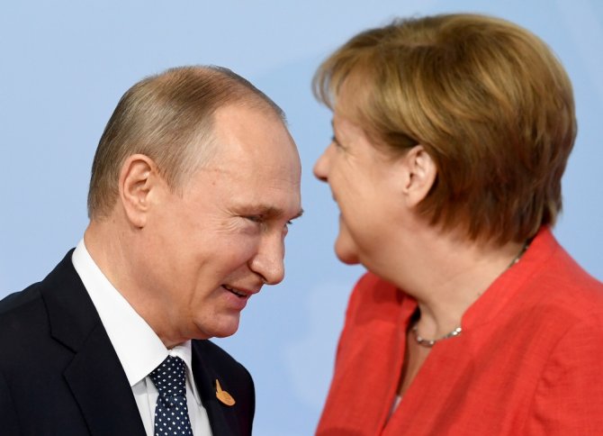 Merkel G-20’ye Gelen Liderleri Karşıladı