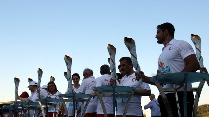 Olimpiyat Ateşi Samsun’da Yanmaya Başladı