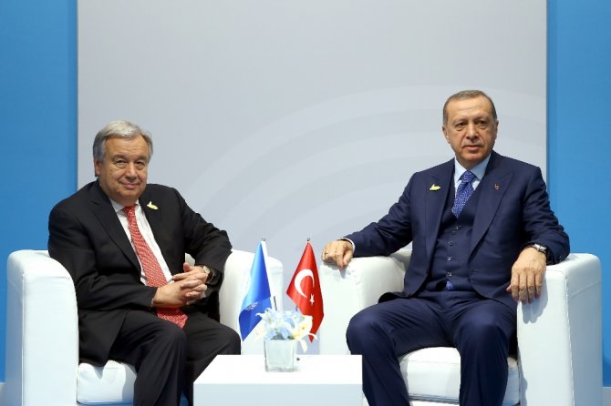 Cumhurbaşkanı Erdoğan’dan Yoğun Temaslar
