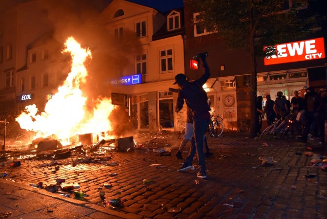Hamburg’da Caddeler Savaş Alanı