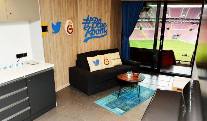 ’Blue Room’ İlk Kez Türk Telekom Stadyumunda Kuruldu