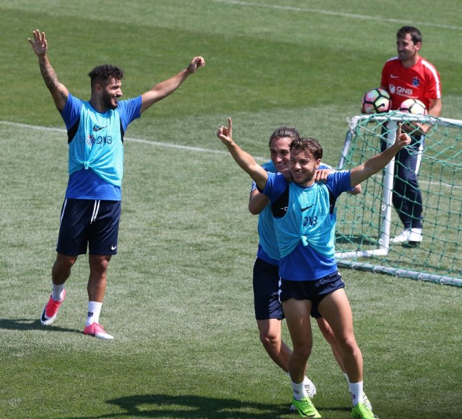 Trabzonspor’dan Macaristan’da Neşeli Antrenman