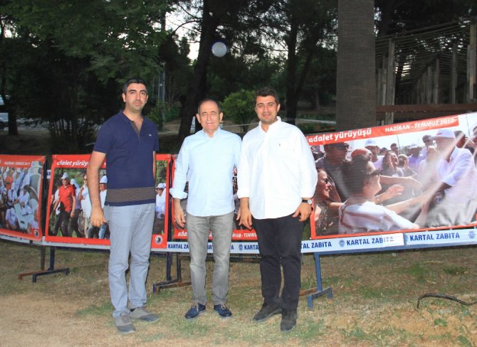 Kılıçdaroğlu "Adalet Yürüyüşü Sergisi"nde