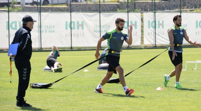 Konyaspor Kuvvet Çalıştı