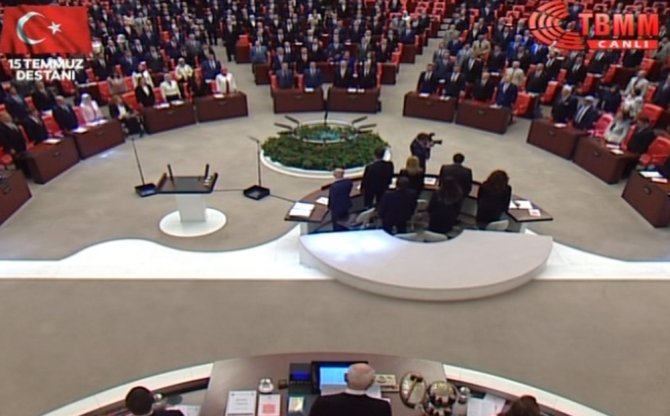 Tbmm’de 15 Temmuz Özel Oturumu Başladı