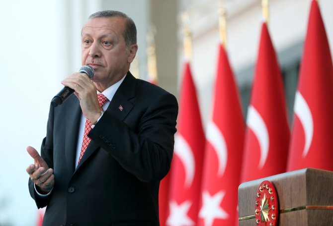 Erdoğan, Beştepe’deki Şehitler Abidesi’ni Açtı