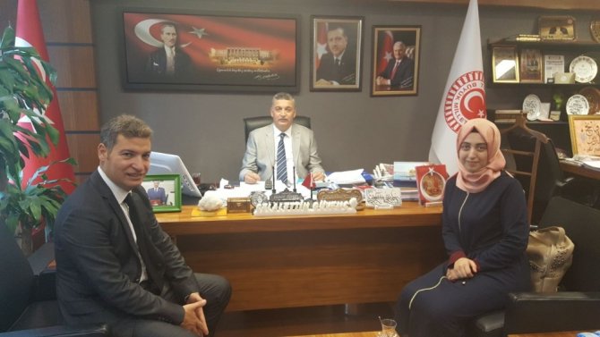 Lys Birincisi Beyza Gürbüz’ü Meclis’te