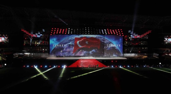 Deaflympics Samsun 2017’ye Muhteşem Açılış