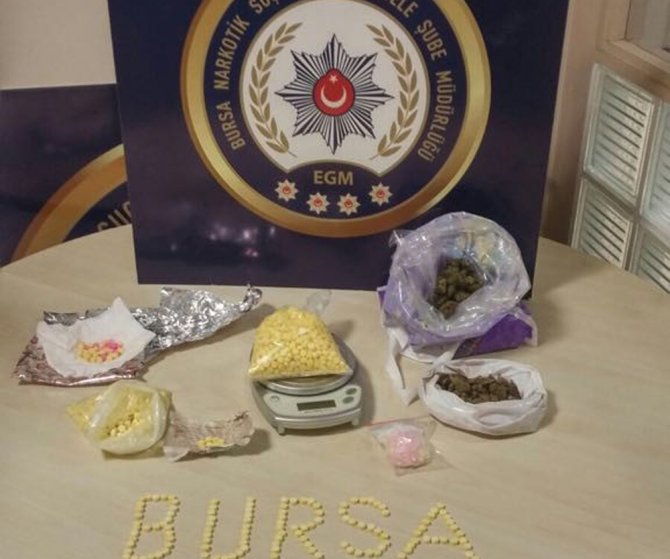 Bursa’da Uyuşturucu Operasyonu