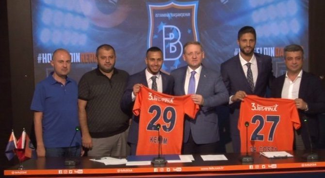 Başakşehir’de Kerim Frei Ve Da Costa İmzaladı