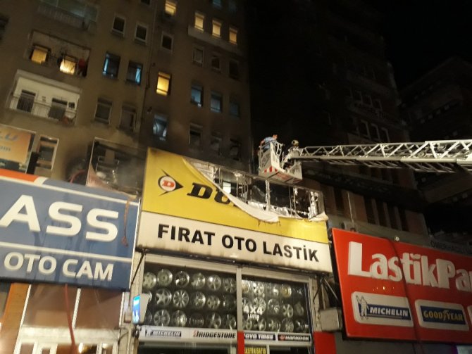 Ankara’da Korkutan Yangın