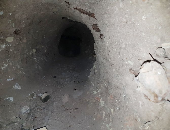 Nusaybin’de Teröristlerin Kullandığı Tünel Bulundu