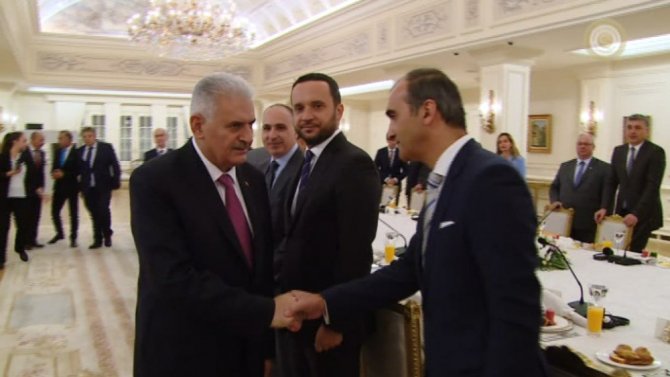 Başbakan Yıldırım, Alman Firmalarının Yetkilileri İle Görüşüyor