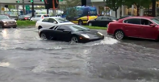Miami Sular Altında Kaldı