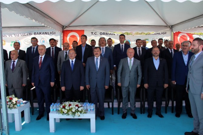 592 Milyon Tl Değerindeki 38 Tesisin Temeli Atıldı