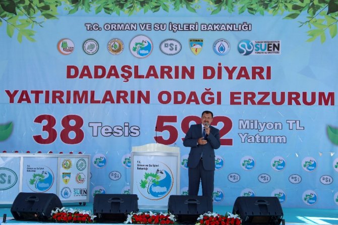 592 Milyon Tl Değerindeki 38 Tesisin Temeli Atıldı