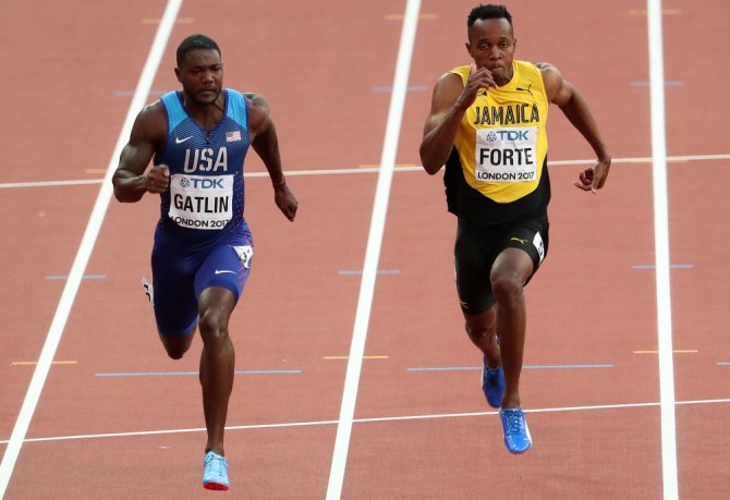Usain Bolt Finalde Geçildi!